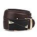 Men's Automatic Buckle Leather Genuine Leather Belts-Black/Brown（J13/14/15）