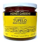 Honey Gardens Apitherapy Tupelo Raw Honey, 1-Pound