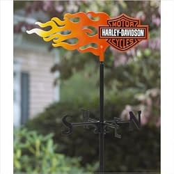 Flame Weathervane - Garden