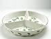 Noritake Holly & Berry Gold #4173 Round Server 3-Section