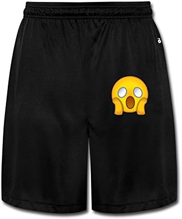 Horrible Emoji Cool Slim Man Short Sweat Pants In Juniors