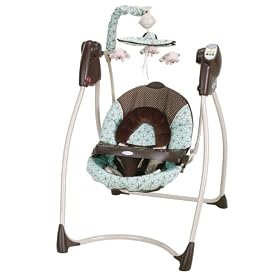 Graco Lovin Hug Easy Entry Open Top/Curved Frame Swing