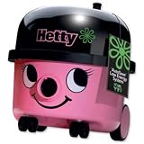 Numatic Hetty Vacuum Cleaner 1200W 9 Litre 6.6kg W340xD340xH370mm Pink Ref HE...