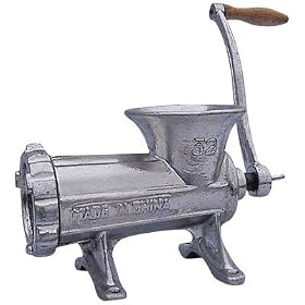Please see replacement item 508315. Northern Industrial #32 Meat Grinder With Sausage Stuffer
