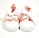 Pink Canvas Sneakers. Fit Dolls Such as American Girl® and Bitty Baby®.