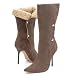 Michael Antonio Plenty Mid-Calf Boots 6 Brown