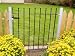 Wetherby Metal Garden Gate (91.5cm) (In Green)- Ready to fix with 2 posts
