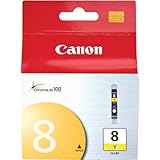 New-CLI-8 Yellow ChromaLife 100 Dye Ink Cartridge for Canon Photo Printers  ....