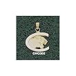 College Of Charleston C Cougar Head Charm/Pendant -14K/10K, Stainless Steel or Gold Plated