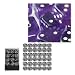 Chessex 23807 - Würfelset durchscheinend violett, 36 6-seitige Würfel (12mm)