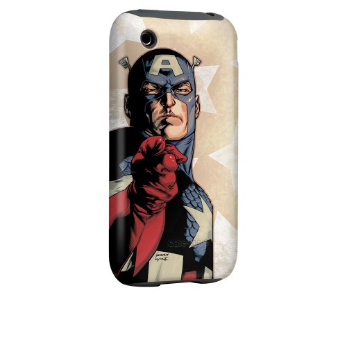  iPhone 3G / 3GS Tough Case - Captain America - Justice
