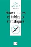 Pourcentages et tableaux statistiques