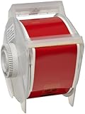 Brady 113120 GlobalMark 100' Length x 2.25" Width, B-595 Vinyl, Red Indoor/Outdoor Tape