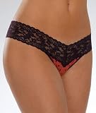 Hanky Panky Signature Lace Dance Dot Low Rise Thong Panty