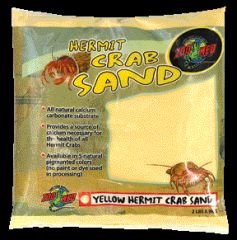 Hermit Crab Sand (Pack of 12) [Set of 12] Color: Yellow