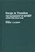 Book Europe in Transition: The Management of Security after the Cold War