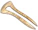 41MA48D6XRL. SL75  Baerreis Hair Stick   Little Egypt, Bilateral Curve   Curly Maple