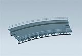Faller 120476 Curved Track bed - Radius = 437.5mm