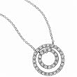 Circle of Love Diamond Fashion Necklace