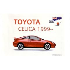 Toyota Celica 99-03 Owners Handbook