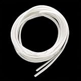 WHITE Faux Leather Suede Necklace Cord 10 Feet Ultra Microfiber