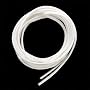White Soft Faux Leather Suede Cord 10 Feet Ultra Microfiber