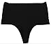 Mr.Tang Fat-free Women's High Waist Thong Tummy Control Shaper Panty with Free Gift(Black, S)