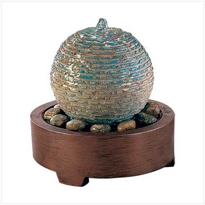 Water Ball Sound Activated Desktop Fountain