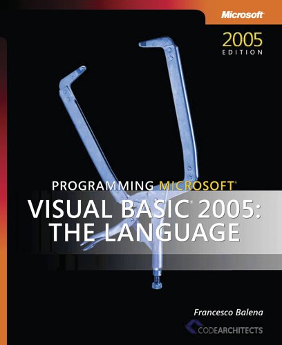 Programming Microsoft  Visual Basic  2005: The Language (Pro Developer)