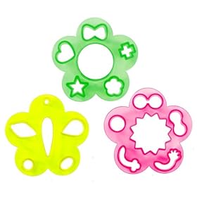 【クリックで詳細表示】おべんとう抜き型 キャラッパ： ホーム＆キッチン