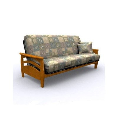 Montego Futon Frame Finish: Honey Oak