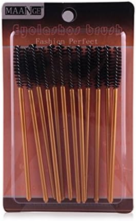 Spedo 12Pcs Mascara Brush Eyelash Extension Long Curl Wand Applicator Spooler Disposable