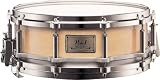 Pearl Free Floating 6-Ply Maple Snare Drum, Piano Black 14X3.5 Inches