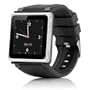 iWatchz CLRCHR22BLK Q Collection Wrist Strap for iPod Nano 6G, Black