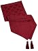 Lenox Laurel Leaf 90-Inch Runner, Cranberry