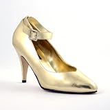 DREAM-431W (8227) 4 Heel Pump(Gold Pu,10)