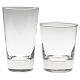 LibbeyGeoHeavyBaseTumblers,Setof16