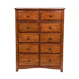 Simmons Furniture 6 Drawer Chest, Heirloom Honey