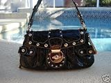 Guess - Guess Handbags, Crete Collection...cognac Ostrich Leather Design