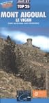 Carte de randonn�e : Mont Aigoual