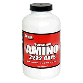 Optimum Nutrition Superior Amino 2222 Caps, 300 Capsules by Optimum Nutrition
