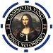 Roll of 25 Leonardo Da Vinci Masterworks 11.5 gram Blue $1 Denominated Clay Composite Poker Chips