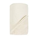 Bumkins Organic Cotton Hooded Towel Set - Natural Print Trim
