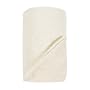 Bumkins Organic Cotton Hooded Towel Set - Natural Print Trim