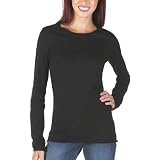 Juniors' Mossimo Supply Co. Raw-Edge Layering Tee - Black