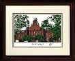 Randolph-Macon Women's College Alumnus Alumnus 14x18 Mahogany Framed Collegiate Lithograph