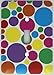 Rainbow Polka Dot Light Switch Plates Covers in Pink, Purple, Blue, Red, Green Yellow, and Orange Dots