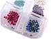 12 Color Real Dried Flower Case Nail Art Tips Decoration Design by NYKKOLA