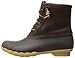 Sperry Women's Salwater Thinsulate Tan Dark Brown Rain Boot, 9.5 M US