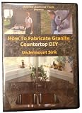 How to Fabricate Granite Countertop DIY - Cut & Polish Undermount Sink